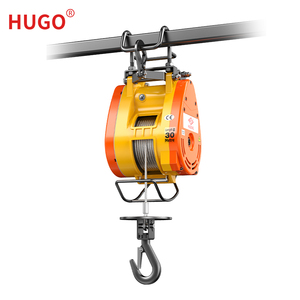 Hugo 250 kg 300 kg 30 m Moteur 2 poteaux Machine de levage <span class=keywords><strong>Mini</strong></span> treuil Treuil électrique à câble métallique - Product Image 5