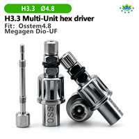 Clé dynamométrique de pilote externe multi-pilier pour implant Osstem avec adaptateur à cliquet pour Hiossen TS System OEM ODM Factory in Stock
