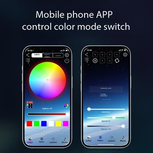 Eurs 30cm 45cm 60cm xe led thay đổi màu sắc khuếch tán ban ngày chạy đèn flowlight tín hiệu lần lượt với ứng dụng khởi động chức năng - Product Image 4