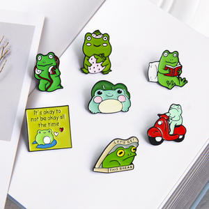 Broches personnalisées pour cartes de visite du club des lecteurs nocturnes, épingles de revers personnalisées avec expressions emo, bijoux amusants, cadeau pour amis - Product Image 6