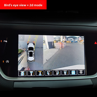 Caméra de vue aérienne 3D 360° pour Cadillac |   Radar étanche à déclenchement automatique, thèmes d'interface utilisateur multiples, licence de modèle de voiture personnalisable
