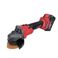 Meuleuse d'angle sans fil haute puissance avec batterie rechargeable, conception industrielle portative et disque de polissage