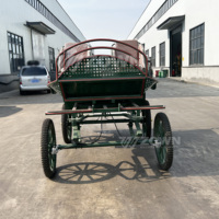 Populaire Chariot Équestre Électrique de Style Royal pour Marathon, 4 Roues, 4-6 Personnes, Personnalisable, Tendance, pour Mariages, Fêtes et Visites Touristiques