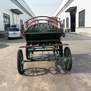 Popular Carroza de Caballos para Maratón, Carroza de Caballos de 4 Ruedas, Vagoneta de Maratón, Carroza Real Eléctrica para Caballos en Venta - Product Image 3