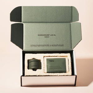 Cajas de Cosméticos de Papel Kraft con Logotipo de Marca Personalizado, Ecológicas, Reutilizables, Impermeables, con Recubrimiento de Papel Mate y Laminación de Esponja - Product Image 4