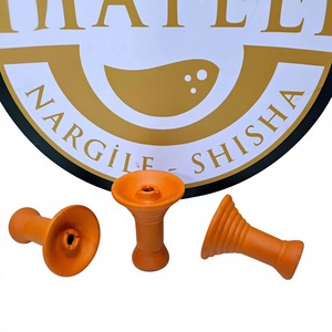 Cazoleta de barro premium tradicional para shisha/narguile - Product Image 2