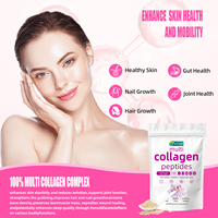 Tripeptide de boisson solide de poudre de booster de collagène marin rougeoyante d'OEM 907g dans des saveurs de chocolat de fraise de canneberge pour des adultes