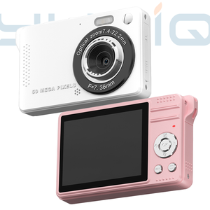 Appareil photo numérique Yuniq pour enfants Full HD 1080P 4K, écran 2,8 pouces, batterie 800 mAh, carte mémoire, pour jeunes et étudiants, pas cher, haute qualité M08 - Product Image 1