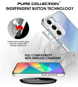 <span class=keywords><strong>Coque</strong></span> de téléphone PC dur acrylique hybride <span class=keywords><strong>pour</strong></span> <span class=keywords><strong>Samsung</strong></span> <span class=keywords><strong>Galaxy</strong></span> S23 Plus S24 Ultra S22 S21 <span class=keywords><strong>S20</strong></span> <span class=keywords><strong>FE</strong></span> <span class=keywords><strong>coque</strong></span> arrière galvanisée - Product Image 6