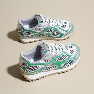 2025 automne tendance haute qualité femmes Designer baskets rembourrées et légères chaussures de Style de marche livraison directe - Product Image 3