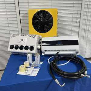 OEM <span class=keywords><strong>Prix</strong></span> bon marché 12/24 <span class=keywords><strong>Volt</strong></span> Camion Tracteur climatiseur de voiture 12v climatiseur - Product Image 3