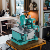 Mini machine à coudre surjeteuse de maison GN1-6D Conception de lit plat de petite taille Opération facile avec prix d'usine Machines à coudre de la série GN