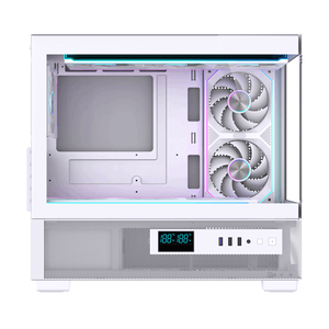 Lovingcool Phổ Biến OEM Đầy Đủ Tháp PC Chơi Game Khung Máy Tính Kính Cường Lực Máy Tính Để Bàn PC Trường Hợp Với Nhiệt Độ Màn Hình Hiển Thị - Product Image 6