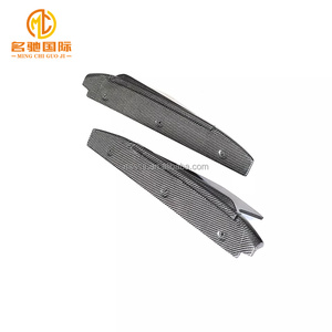 Divisores de parachoques de coche de fibra de carbono de vacío R8 de 2 puertas 2016-2018 de alta calidad para Audi R8 flancos de parachoques trasero - Product Image 3