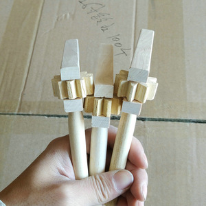 Castagnettes en bois rotatives Orff en gros, instruments de percussion pour enfants, série d'instruments de rythme, claquettes en bois faites à la main - Product Image 3