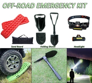 Kit de récupération de véhicule, kit combiné neige et boue, nuit, 10 tonnes, 4x4, outils d'urgence tout-terrain, échelle de traction, kit de rails de traction - Product Image 5