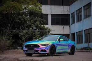 Lapisan Dekorasi <span class=keywords><strong>PVC</strong></span> gulungan pembungkus mobil ungu biru melar Glossy fungsi berubah warna warna warna tubuh kualitas terbaik diskon besar - Product Image 4