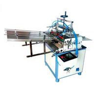 Machine de dépose de tubes de papier semi-automatique, thermofusible