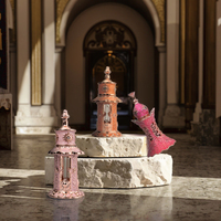 Parfums arabes de luxe bouteille d'huile de parfum Dubaï unique rouge et poudre de parfum vente en gros