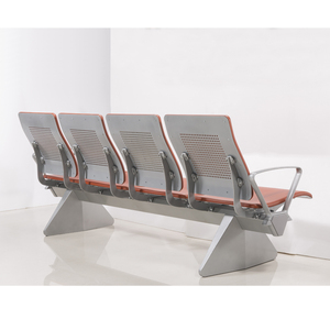 Banc d'attente commercial multi-places en métal pour hall d'accueil, aéroport, hôpital, bureau gouvernemental - Product Image 4