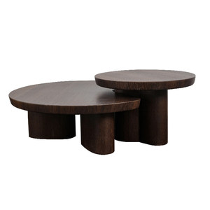 Table basse en marbre de style Wabi-Sabi italien Geju, design créatif Normcore, en travertin naturel pour le salon - Product Image 5