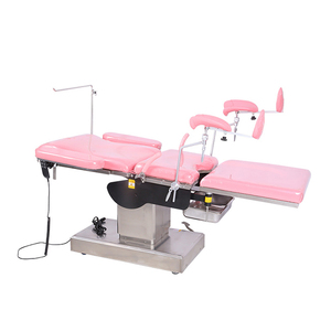 Lit d'hôpital électrique multifonction réglable pour obstétrique, gynécologie, opérations et accouchements - Product Image 4