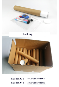 Forma su misura decorazione della parete PET scrivere foglietto adesivo lavagna magnetica <span class=keywords><strong>per</strong></span> parete - Product Image 6