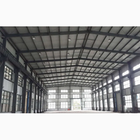 Almacén Prefabricado de Acero Galvanizado de Bajo Costo, Estructura de Acero Moderna y Minimalista de Calibre Ligero