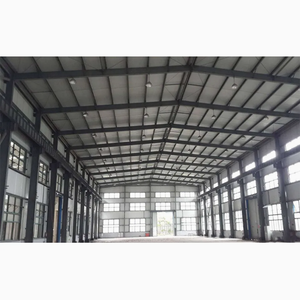 Vorgefertigtes, kostengünstiges, verzinktes Leichtstahl-Industrielager im modernen minimalistischen Stil mit Stahlrahmen - Product Image 6