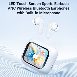 Siêu rõ ràng chất lượng cuộc gọi TWS Earbuds pin lớn với hiển thị kỹ thuật số màn hình <span class=keywords><strong>LCD</strong></span> Điều khiển cảm ứng cho chơi game - Product Image 3