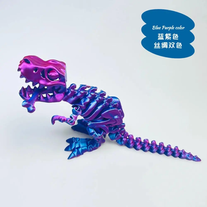 Dragón Serpiente Impreso en <span class=keywords><strong>3D</strong></span> de 30 cm Personalizable con Huevo, Modelo de Juguete Infantil, Dragón Impreso en <span class=keywords><strong>3D</strong></span> de 15/18/25 cm, Tiranosaurio Rex - Product Image 5