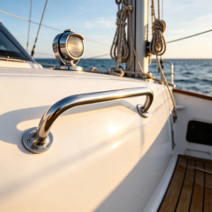 Hydro Yacht Marine 304 Main courante de bateau en acier inoxydable, poignée de maintien, finition polie miroir de haute qualité pour usage marin - Product Image 6