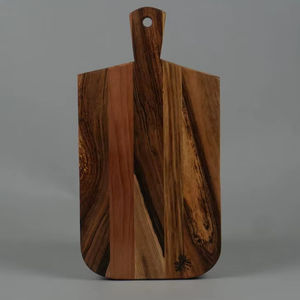 Tabla de cortar de madera con forma de casa, tabla de listado de patrocinadores principales, nuevos utensilios de cocina de bambú de alta calidad - Product Image 1