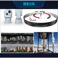 Cámara de Seguridad PTZ con IA y Radar SKA, Sensor Fotoeléctrico con Detección de 50 km y Construcción de Aleación de Aluminio para Monitoreo de Fronteras