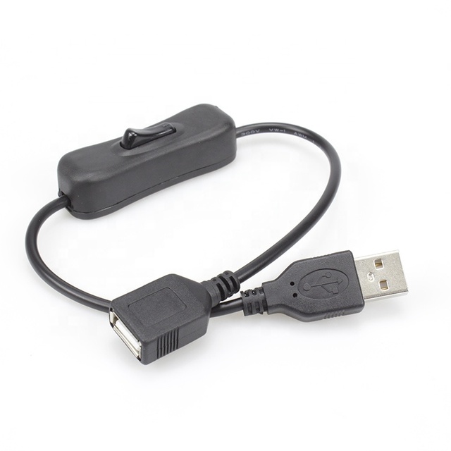 Standard PVC USB 2.0 Data Cable with Switch for PC