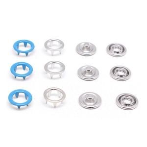 Bán Buôn Tùy Chỉnh Thời Trang Nhẫn Với Flatback <span class=keywords><strong>Prong</strong></span> Ngọc Trai Bốn Phần Kim Loại <span class=keywords><strong>Snap</strong></span> Nút Bền Vững Phong Cách Mạ Kỹ Thuật - Product Image 4