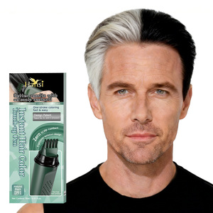 Stylo de <span class=keywords><strong>coloration</strong></span> capillaire à usage unique <span class=keywords><strong>pour</strong></span> couvrir les racines grises, ingrédients à base de plantes, application facile, couleur temporaire noire/marron - Product Image 6