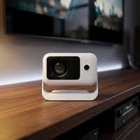 YDH-S605 2026 Projecteur 4K à succès avec 800 Lumens H723 1+8G Android 14 Lampe LED à mise au point automatique 120 Pouces Projecteur 4K Portable