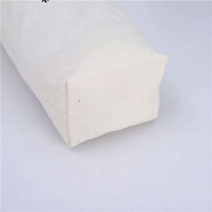 Printable Logo Single Bottle <b>Round</b> Bottom Handle Pure Cotton <b>Canvas</b> Wine Bag - Product Image 4