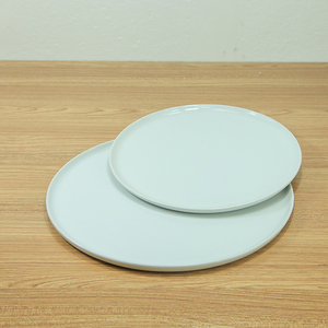 Assiette à <span class=keywords><strong>pizza</strong></span> en porcelaine blanche, meilleures ventes, - Product Image 2