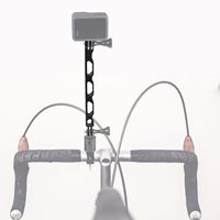 KAMPHO Bras de rallonge en aluminium, bras de support de montage en métal pour Gopro Hero, DJI, Insta360 Helmet Selfie Pole