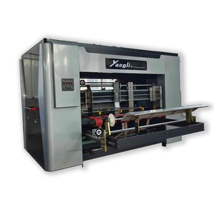 Machine d'impression de boîtes en carton de haute qualité, sans plaque, pour carton ondulé, 2200, avec alimentation frontale à adsorption avancée - Product Image 1