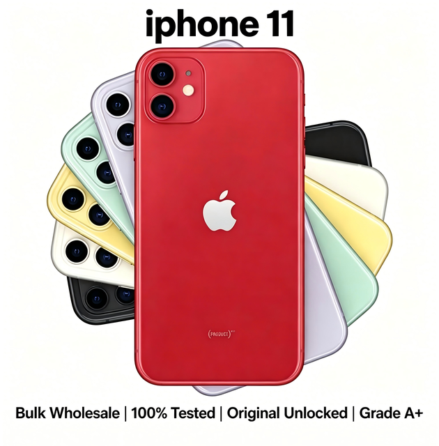 Global Version iPhone 11 A+ Quality Original Unlocked 64GB 128GB Low Price Bulk Order