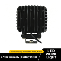 Projecteur de travail LED 60W pour camions, 9-32V DC, IP67, pour conduite, chariots élévateurs, excavatrices, chargeuses, tracteurs, mines, fermes, usage intensif, 12V 24V