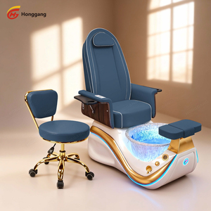 Sillón <span class=keywords><strong>de</strong></span> Pedicura y <span class=keywords><strong>Manicura</strong></span> Eléctrico Moderno, Reclinable, Ajustable, <span class=keywords><strong>de</strong></span> Lujo, para Salón <span class=keywords><strong>de</strong></span> Belleza, Negro, con Masaje para Pies y <span class=keywords><strong>Spa</strong></span> - Product Image 3