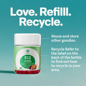 Pabrik Vitamin <span class=keywords><strong>B12</strong></span> Gummies mendukung aliran terbarukan produksi energi kunyah suplemen energi harian - Product Image 5