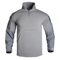 Vêtements de chasse tactique Camouflage Tshirt Uniforme Mâle Entraînement en plein air Respirant Tactico Chemise à manches longues T-shirts tactiques