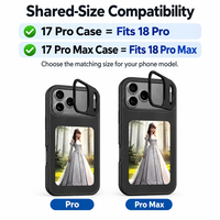 Étui de téléphone de luxe antichoc avec écran E-Ink NFC, coque de protection intelligente anti-chute pour iPhone 18 17 16 15 14 Pro Max