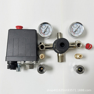 Conjunto de interruptor de presión ZY de 24 V IP54, tipo aire, control de flujo directo con manómetros y accesorios - Product Image 1