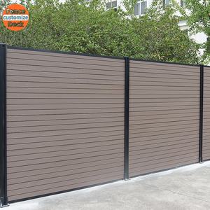 Límites exteriores de bajo mantenimiento con nuestras puertas Premium, diseñadas para una máxima resistencia a la intemperie/UV. Cercado WPC. - Product Image 1
